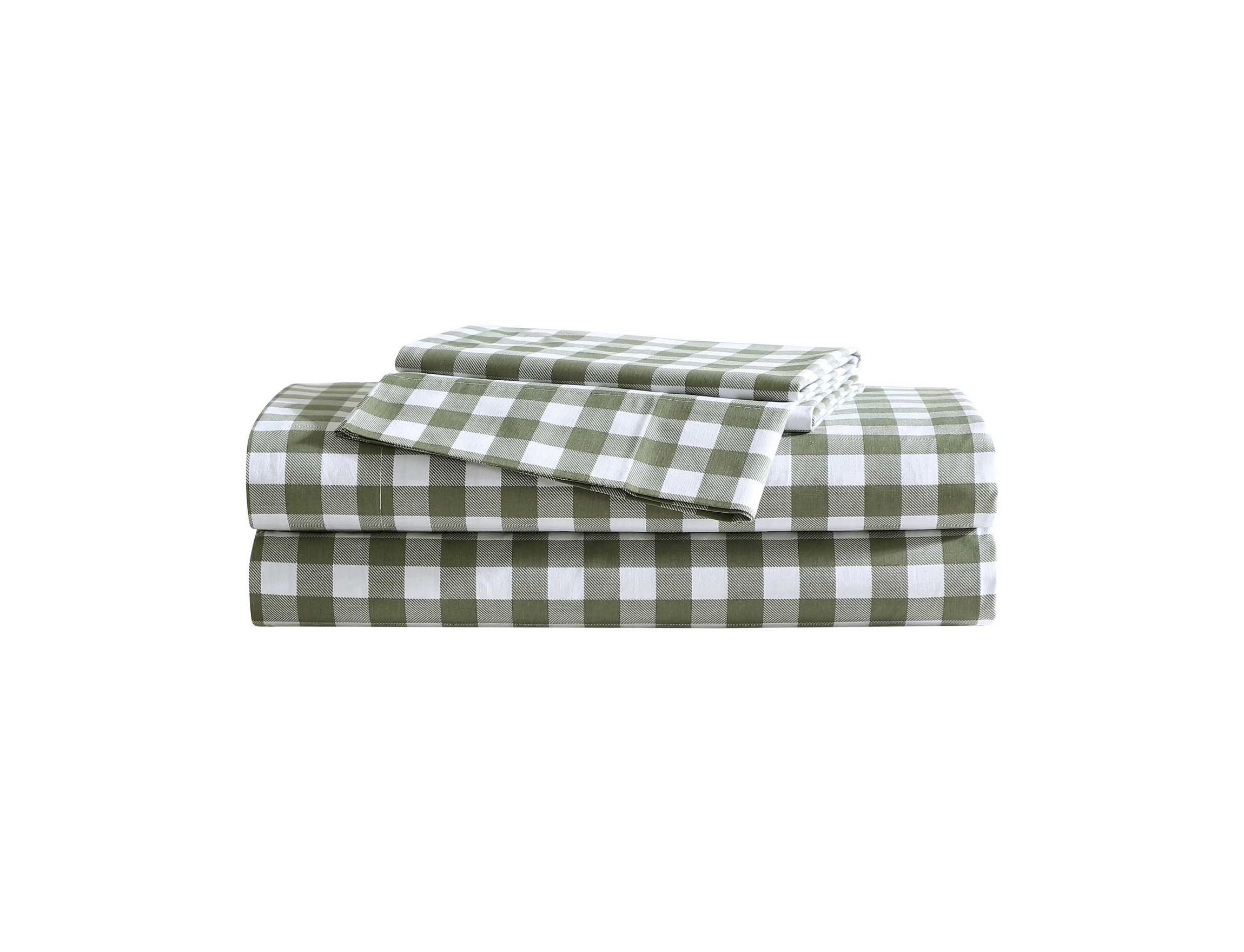 Preston Check Cotton Sheet Set