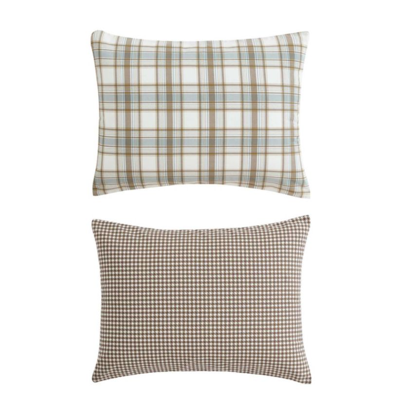 Ashland Plaid Cotton Comforter Set