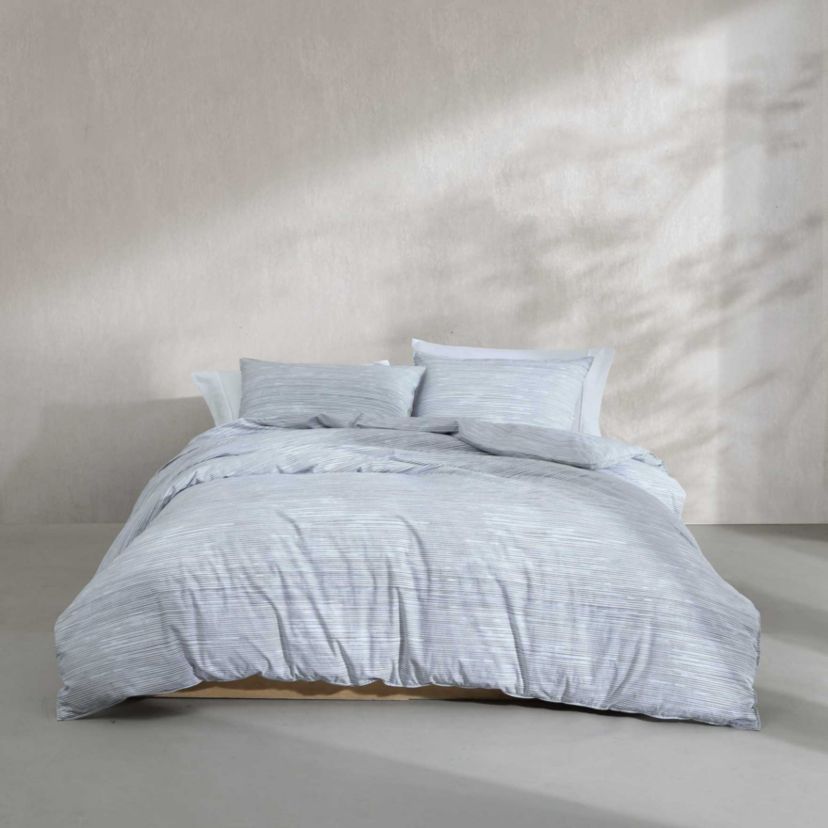 Wavy Stripe Cotton Duvet Set