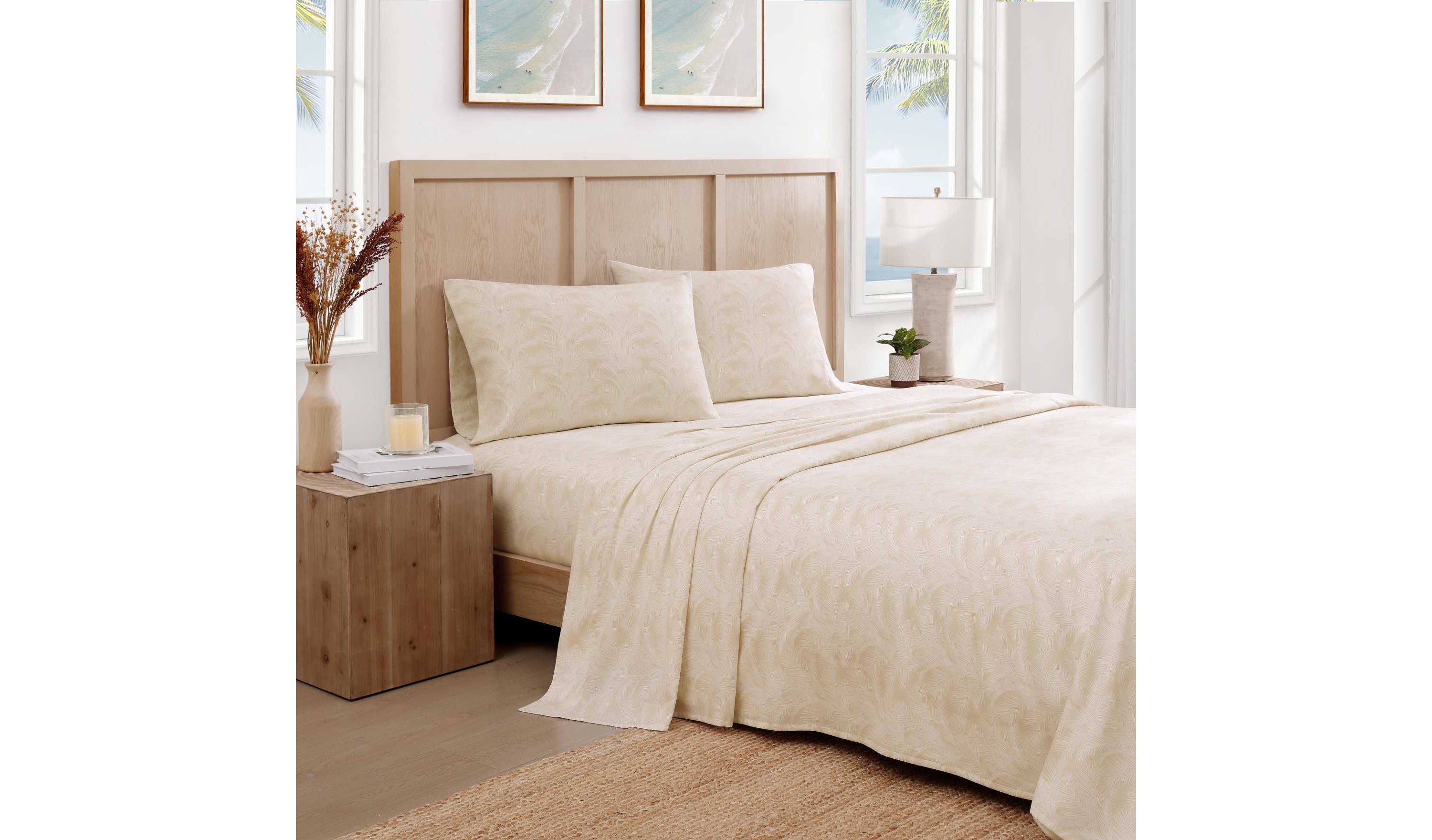 All Over Palms Cotton Sheet Set