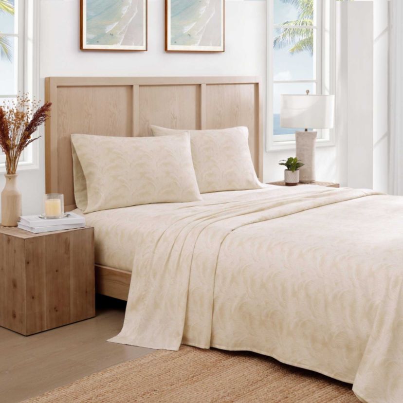 All Over Palms Cotton Sheet Set