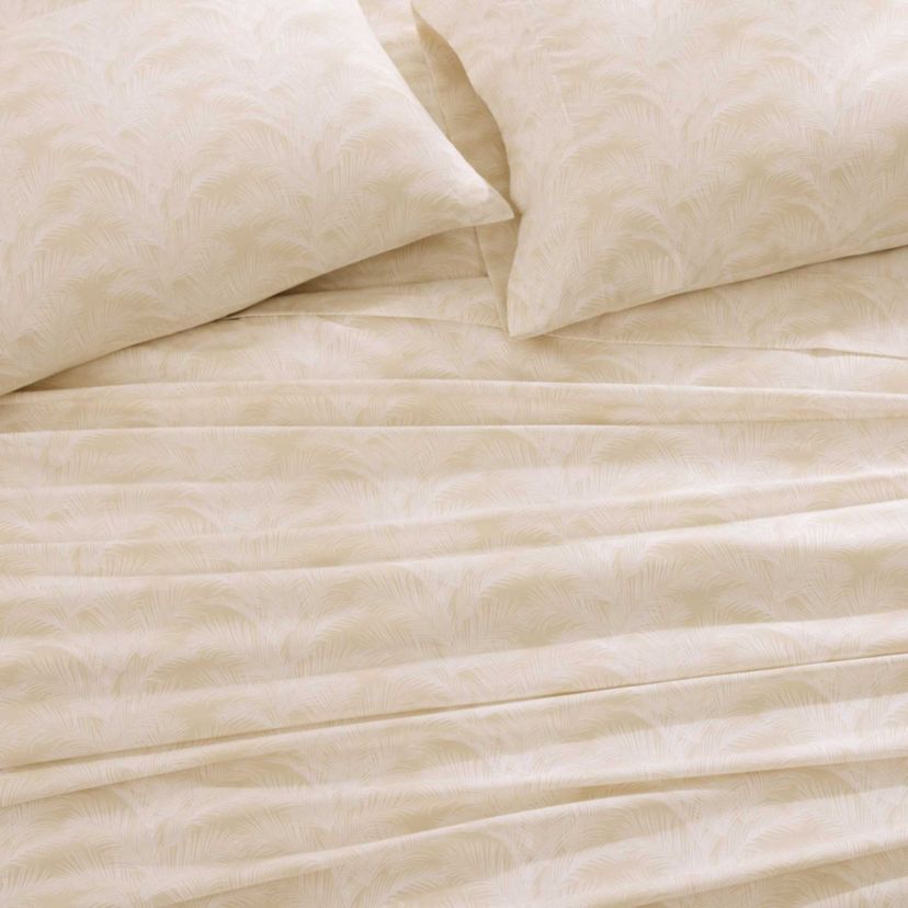 All Over Palms Cotton Sheet Set