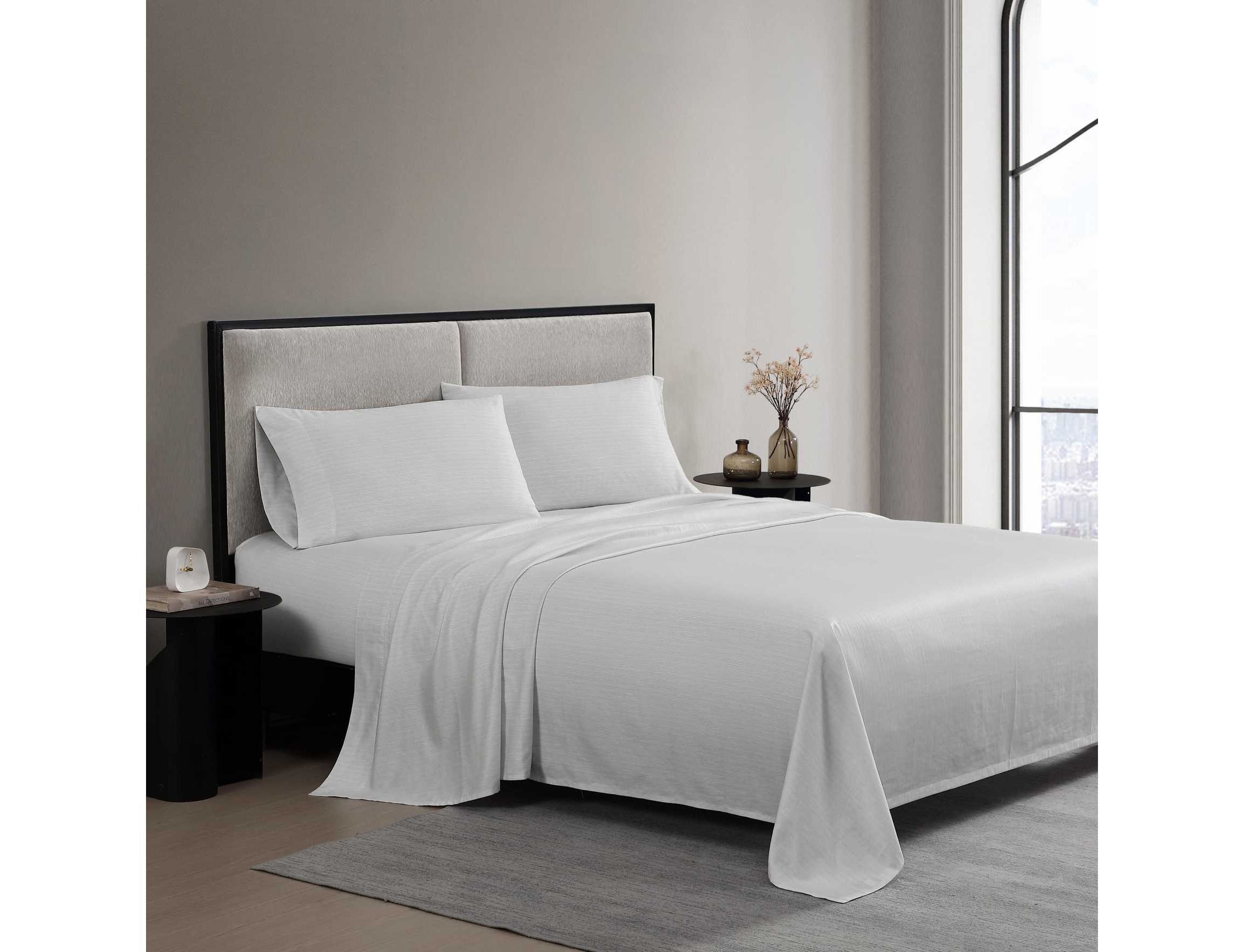 Etched Stripe Cotton Sheet Set