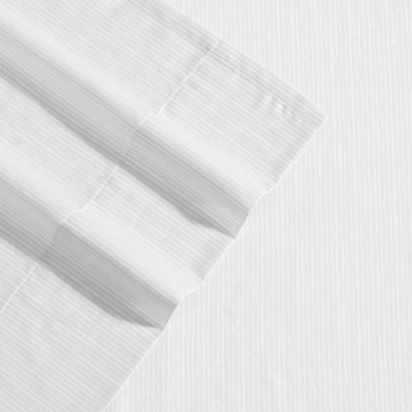 Etched Stripe Cotton Sheet Set