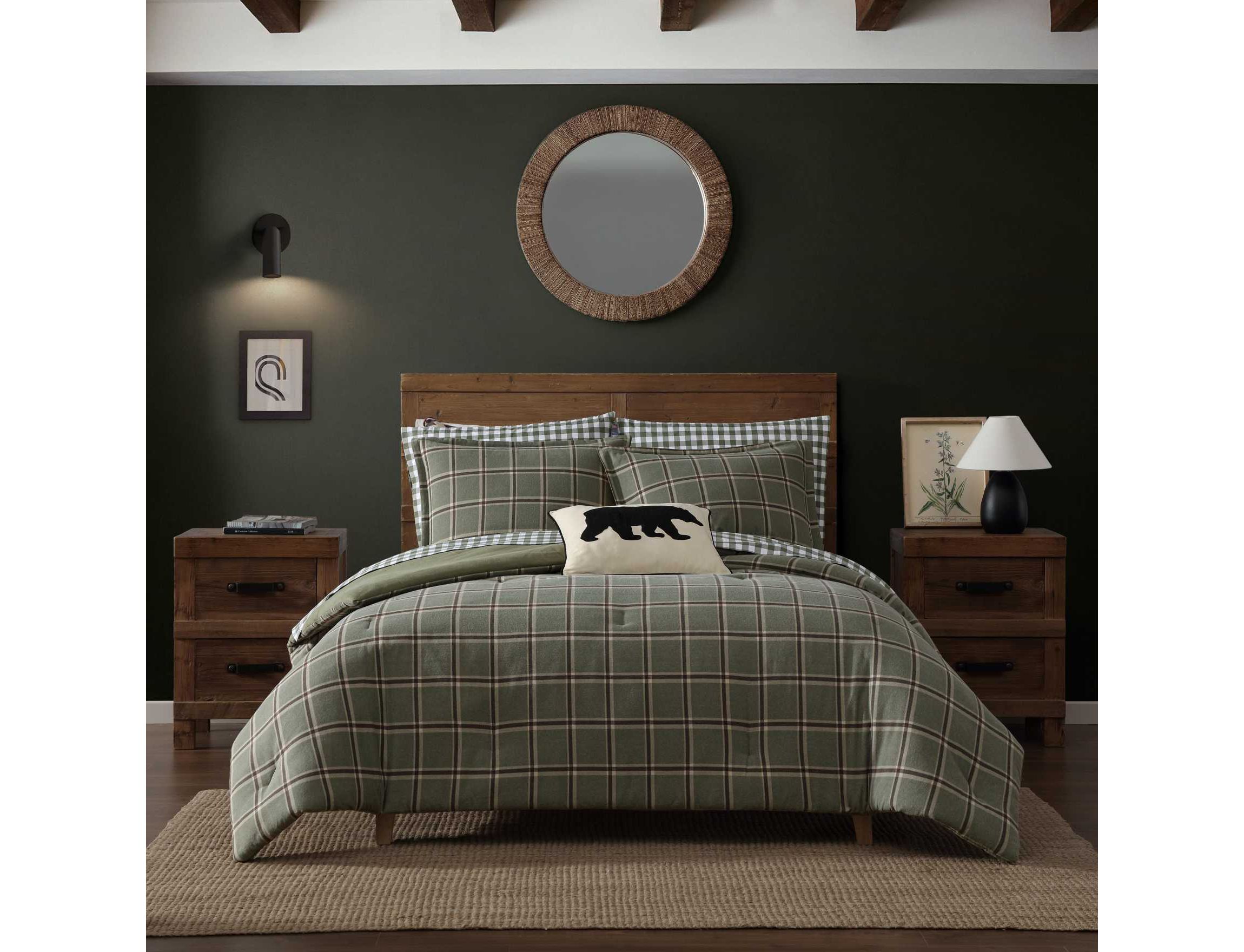 Alpine Plaid Cotton Comforter Set