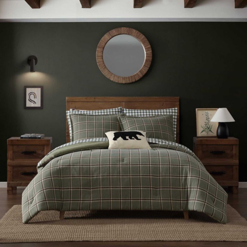 Alpine Plaid Cotton Comforter Set