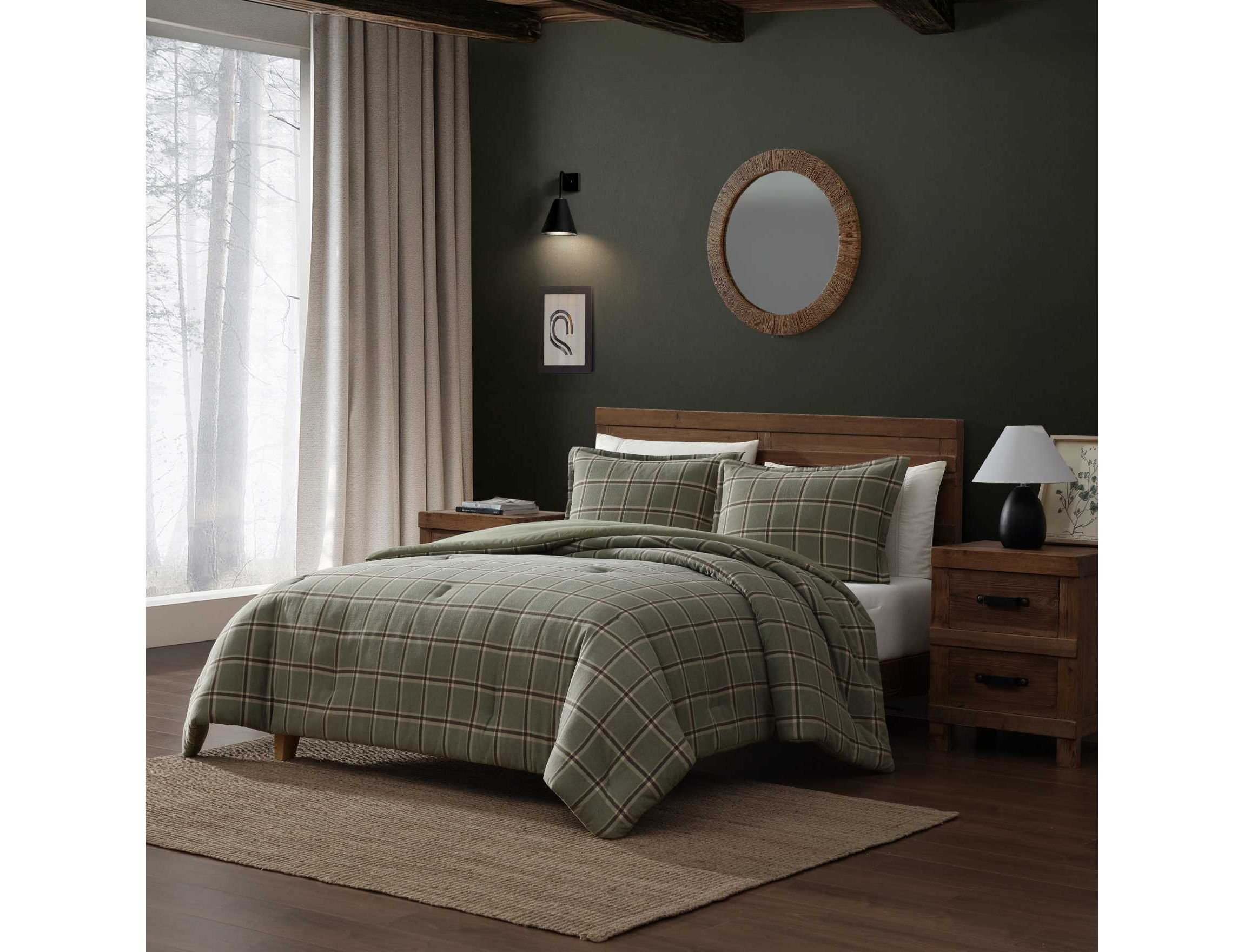 Alpine Plaid Cotton Comforter Set