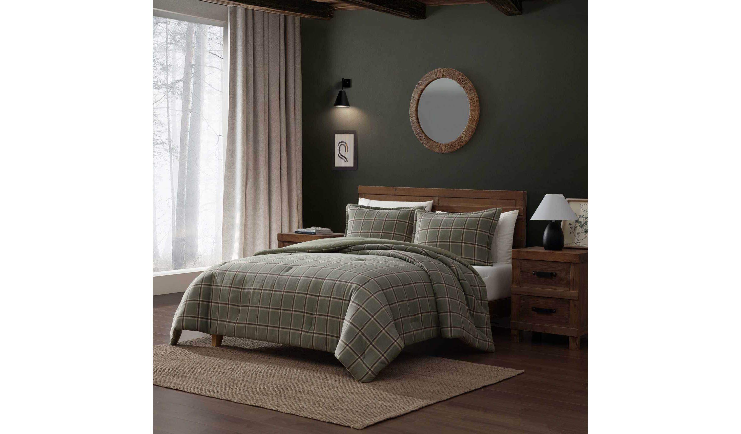 Alpine Plaid Cotton Comforter Set