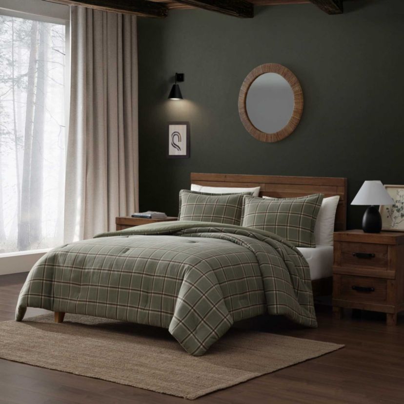 Alpine Plaid Cotton Comforter Set