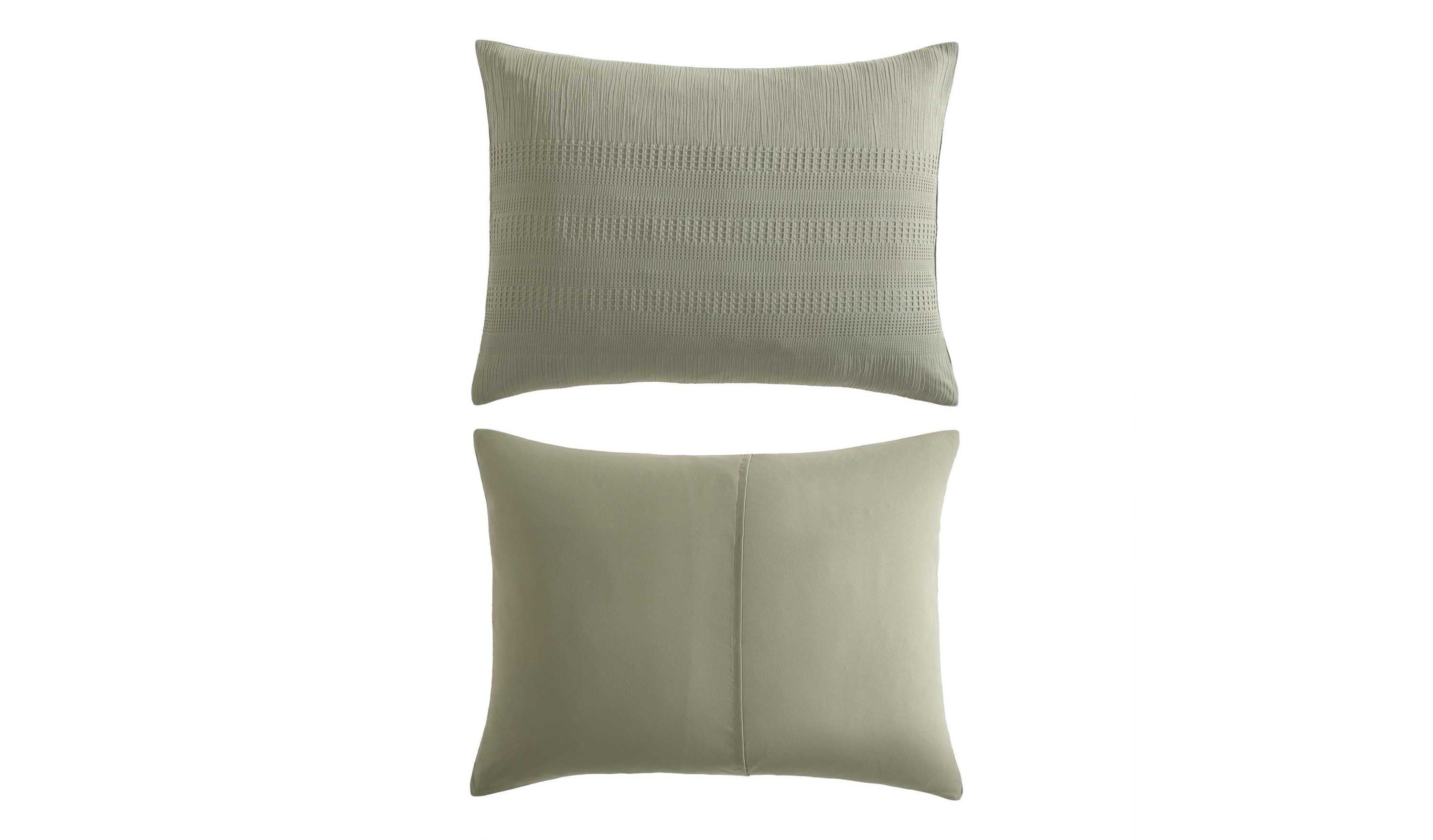 Variegated Waffle Microfiber Comforter Set