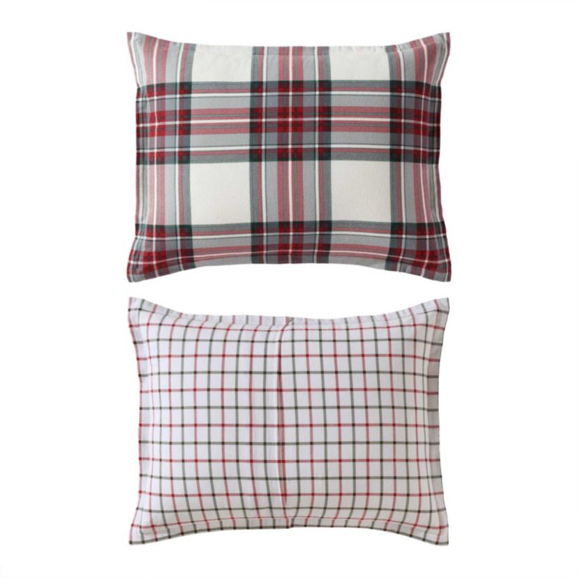 Serendipity Plaid Cotton Comforter Set