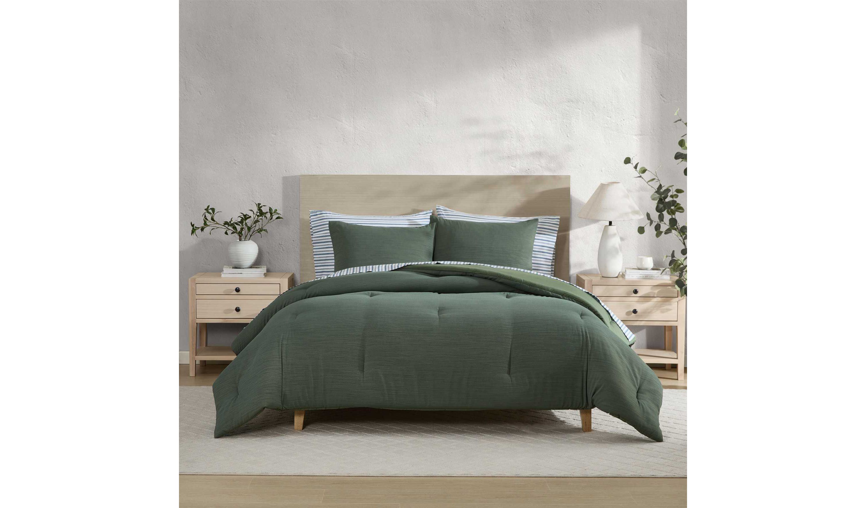 Herringbone Chenille Microfiber Duvet Set