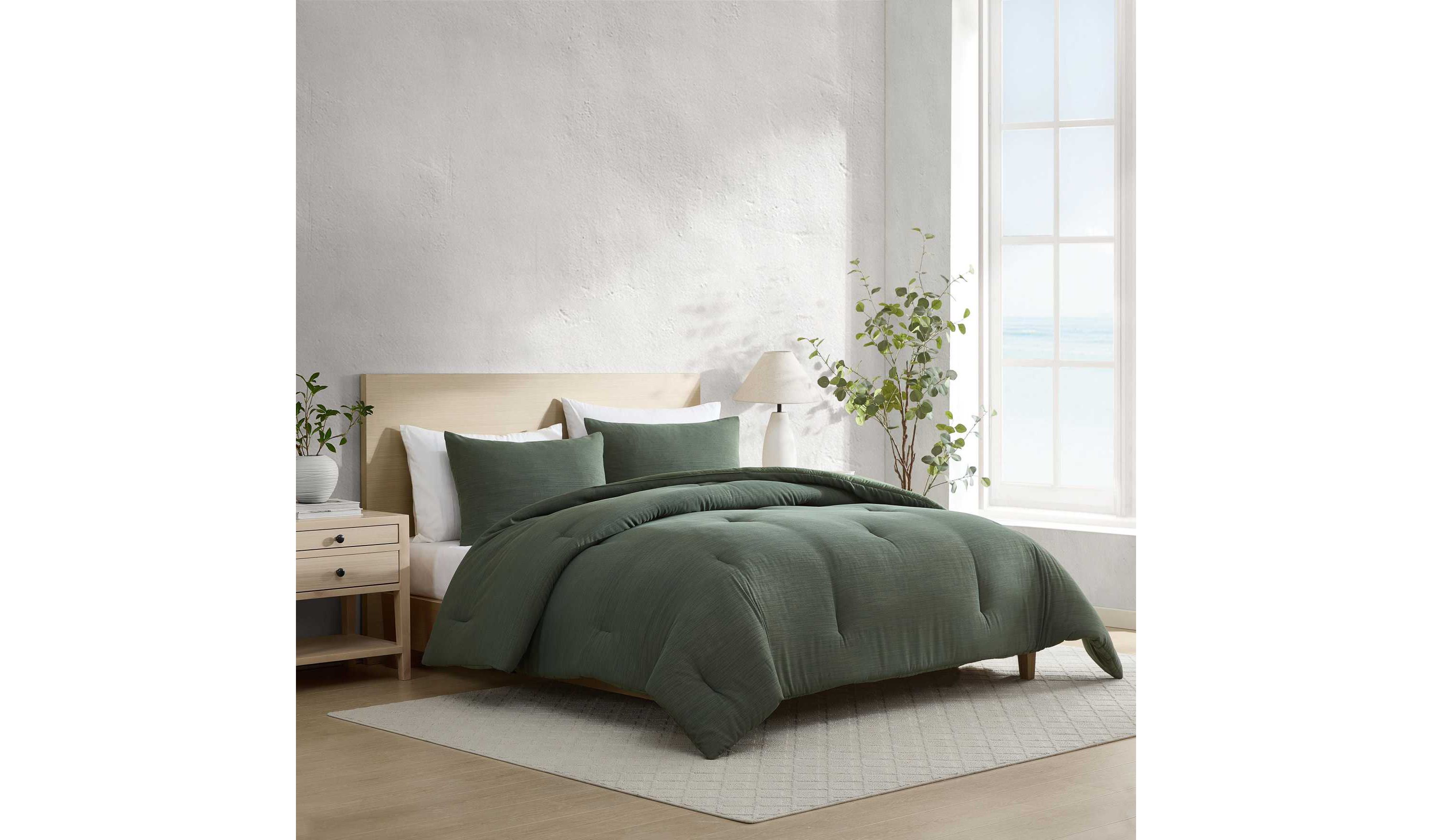 Herringbone Chenille Microfiber Duvet Set