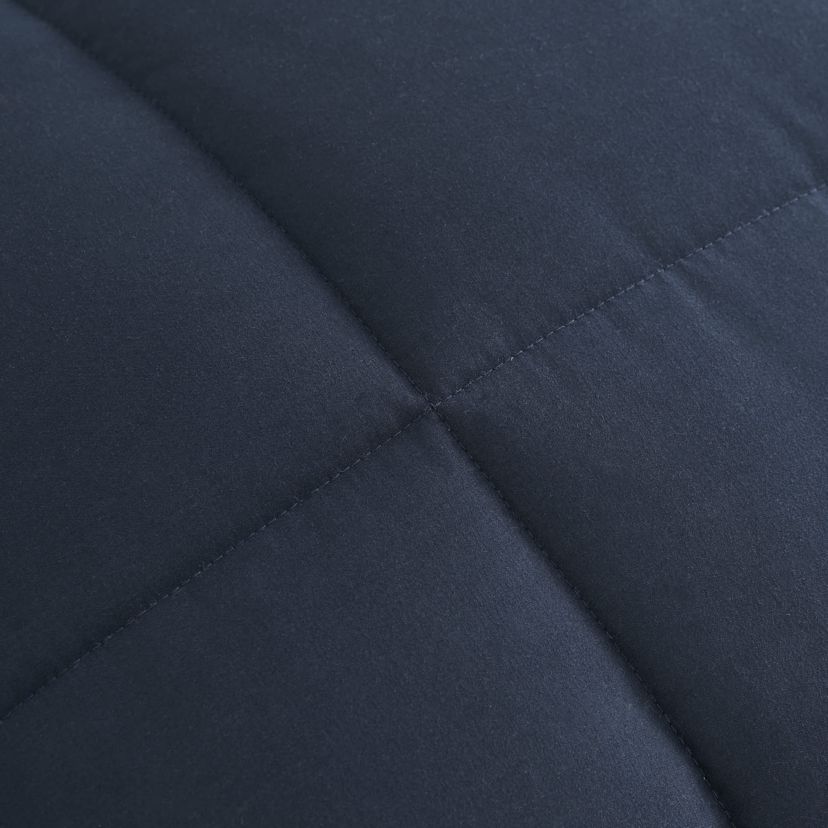 Solid Reversible Blue 5-7 Piece Soft Microfiber Comforter Set With Sheet Set