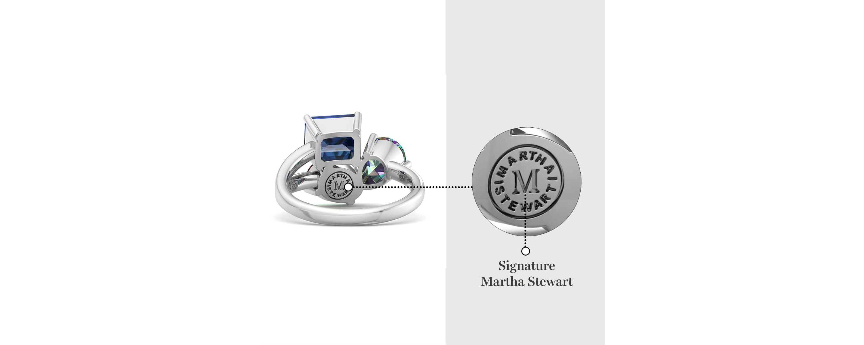 Lab Created Martha Stewart 3 3/4 Carat Garnet, Mystic Quartz and Sapphire Three Stone Cluster Ring In Sterling Silver