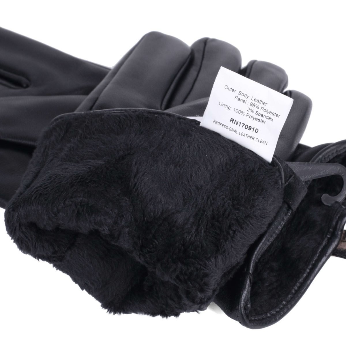 Womens Leather Touch Screen Gloves