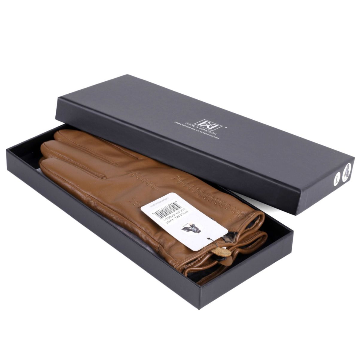 Womens Leather Touch Screen Gloves