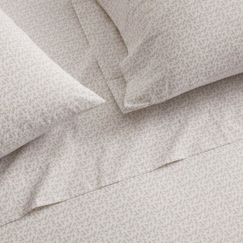 MS Core Leaves Cotton Sheet Set