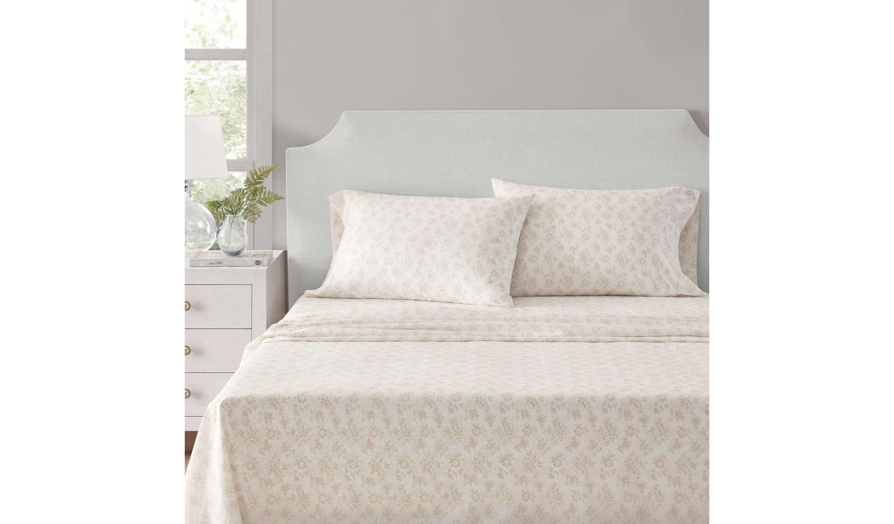 MS Core Floral Cotton Sheet Set