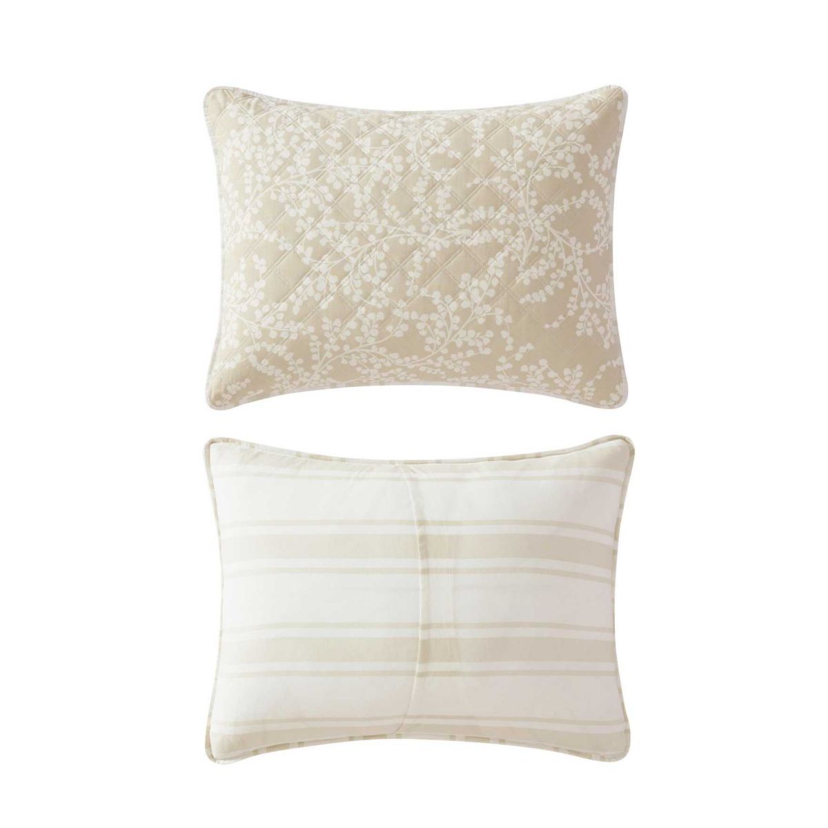 Layered Branches Cotton Quilt Set