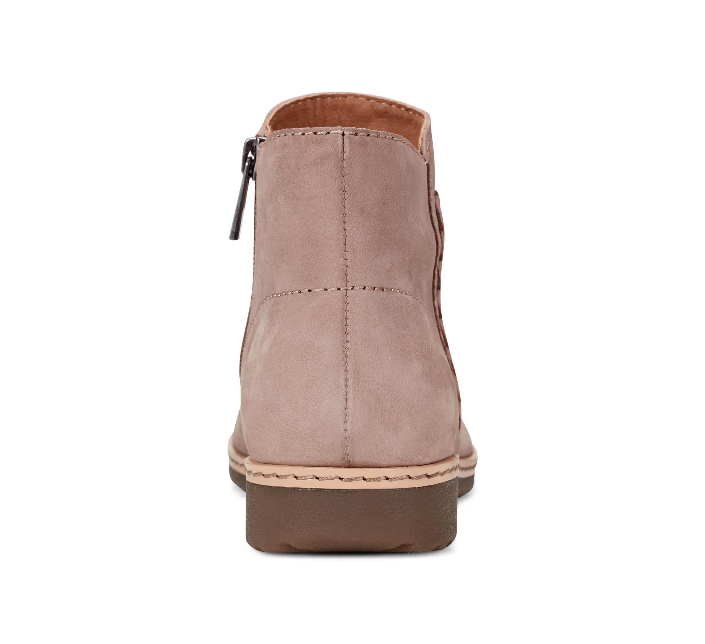 Hilaree Water Repellent Round Toe Ruched Casual Booties