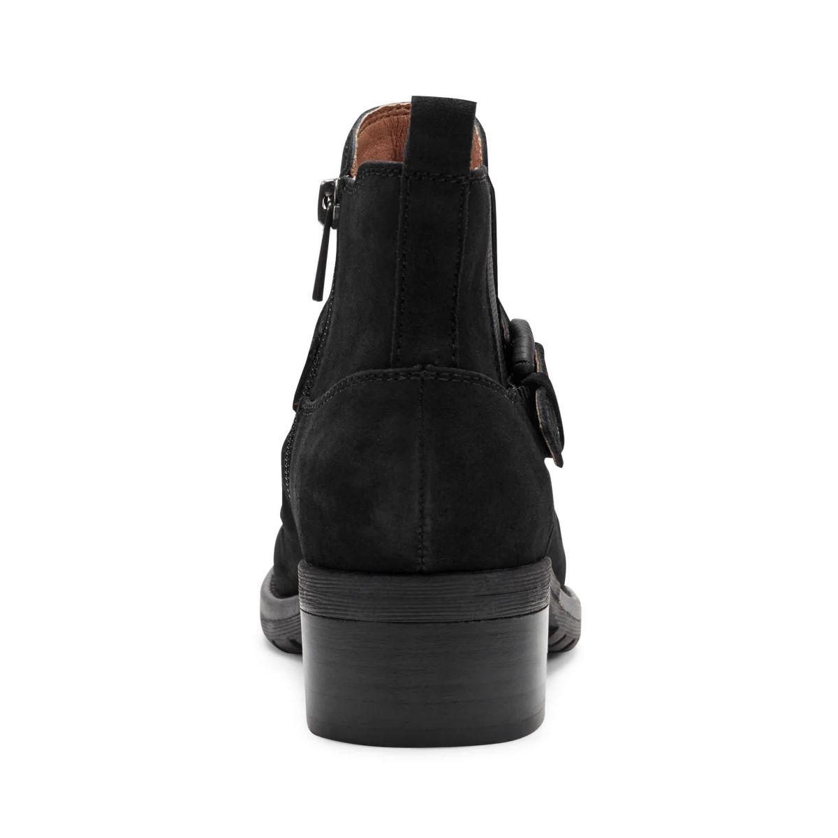 Zane Round Toe Block Heel Casual Ankle Booties