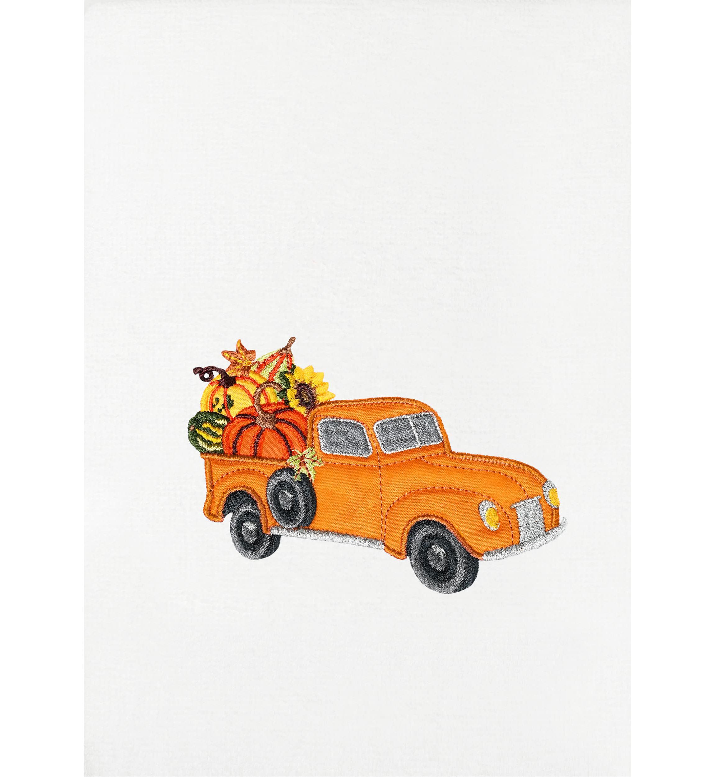 AUTUMN TRUCK Hand Towels Set of 2