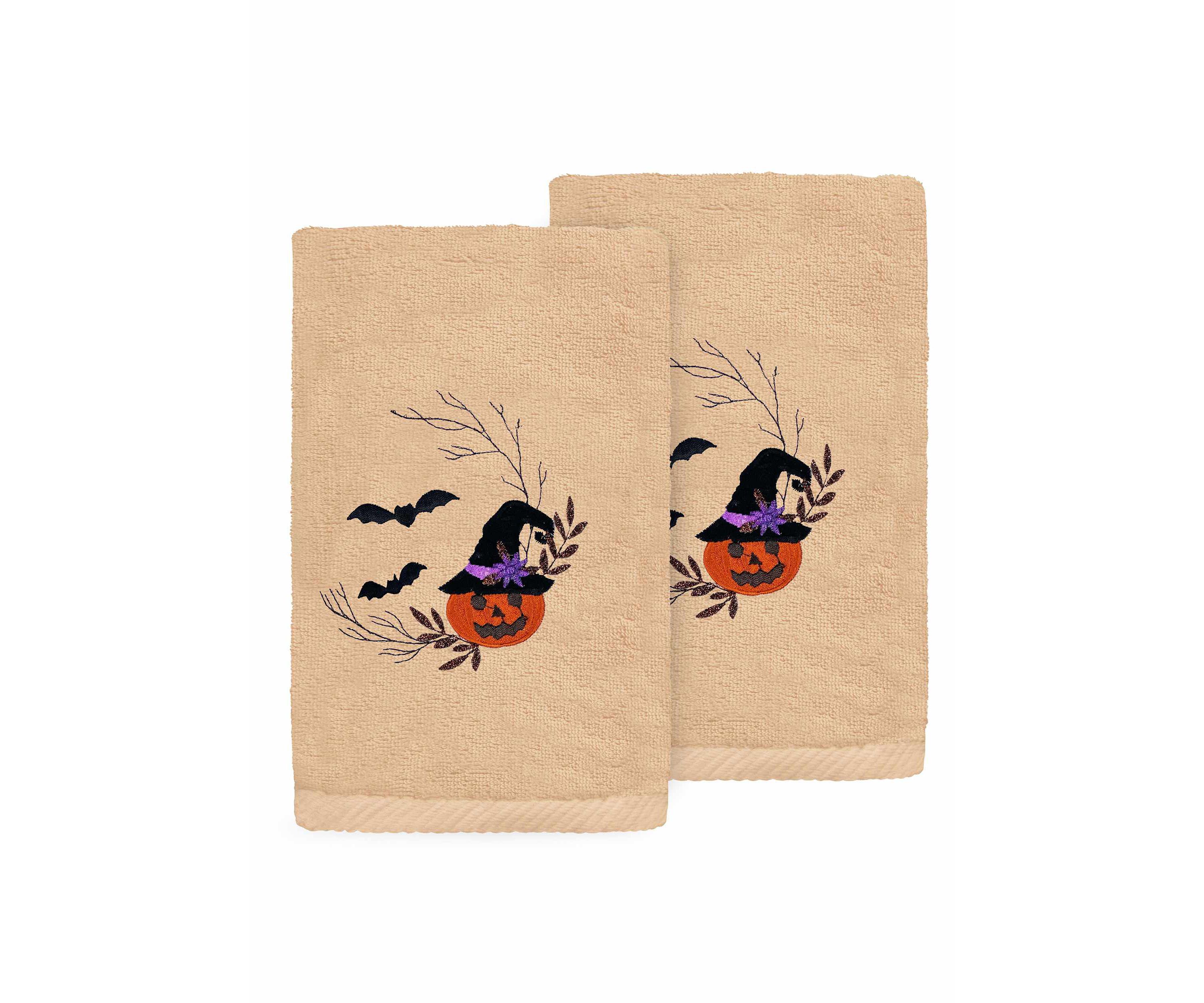 PUMPKIN HEAD Hand Towels Set of 2