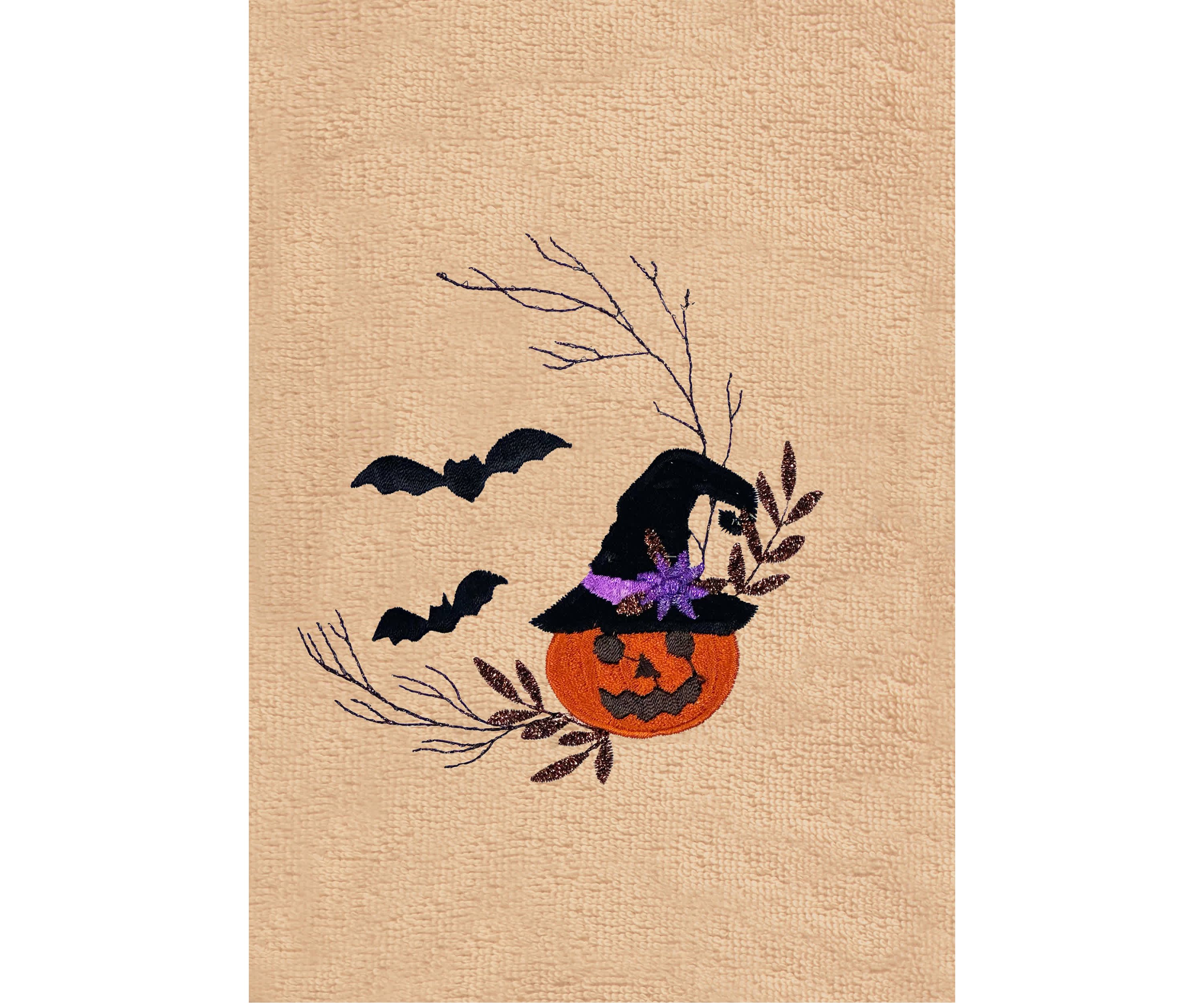 PUMPKIN HEAD Hand Towels Set of 2