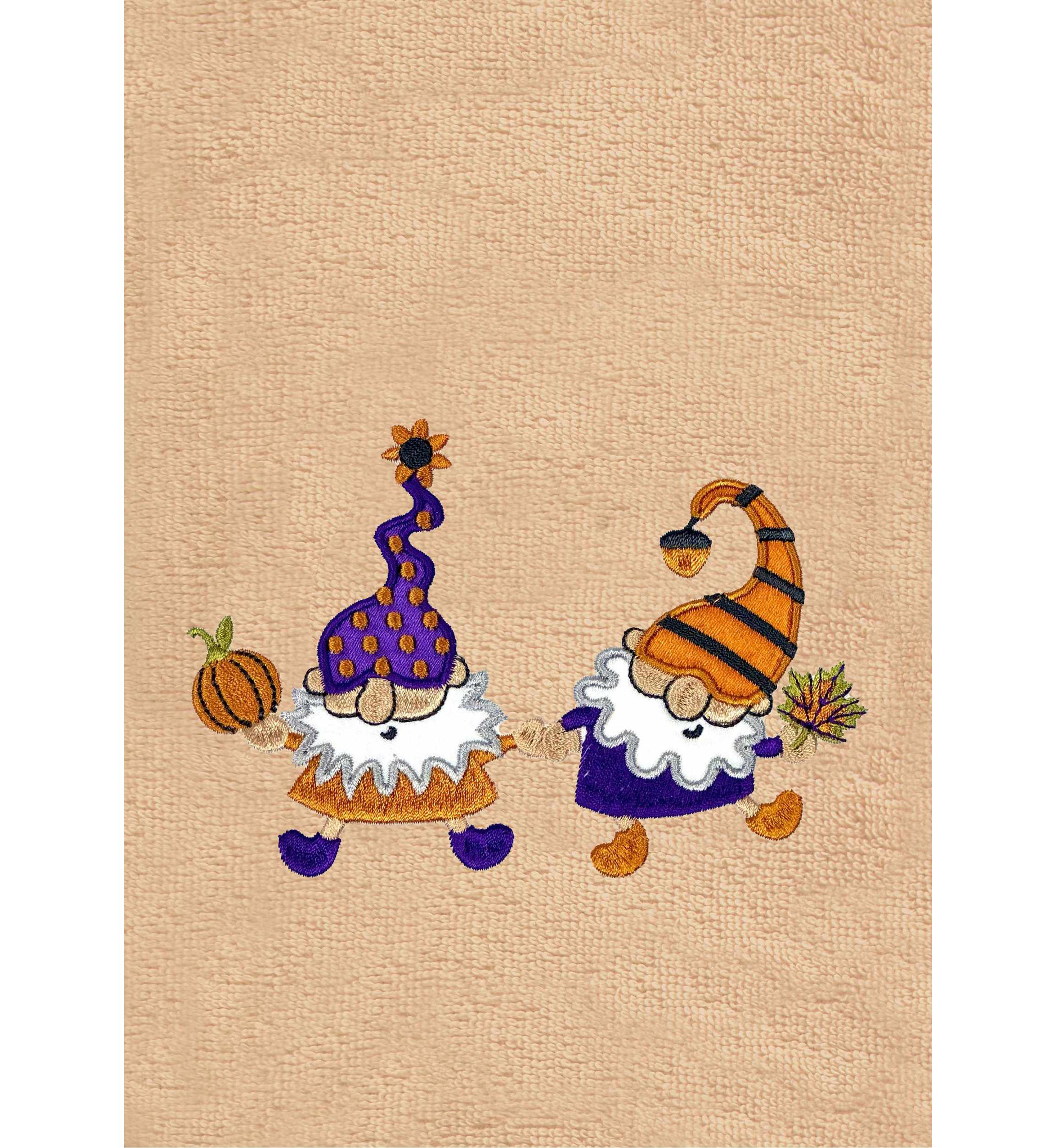 HALLOWEEN GNOMES Hand Towels Set of 2