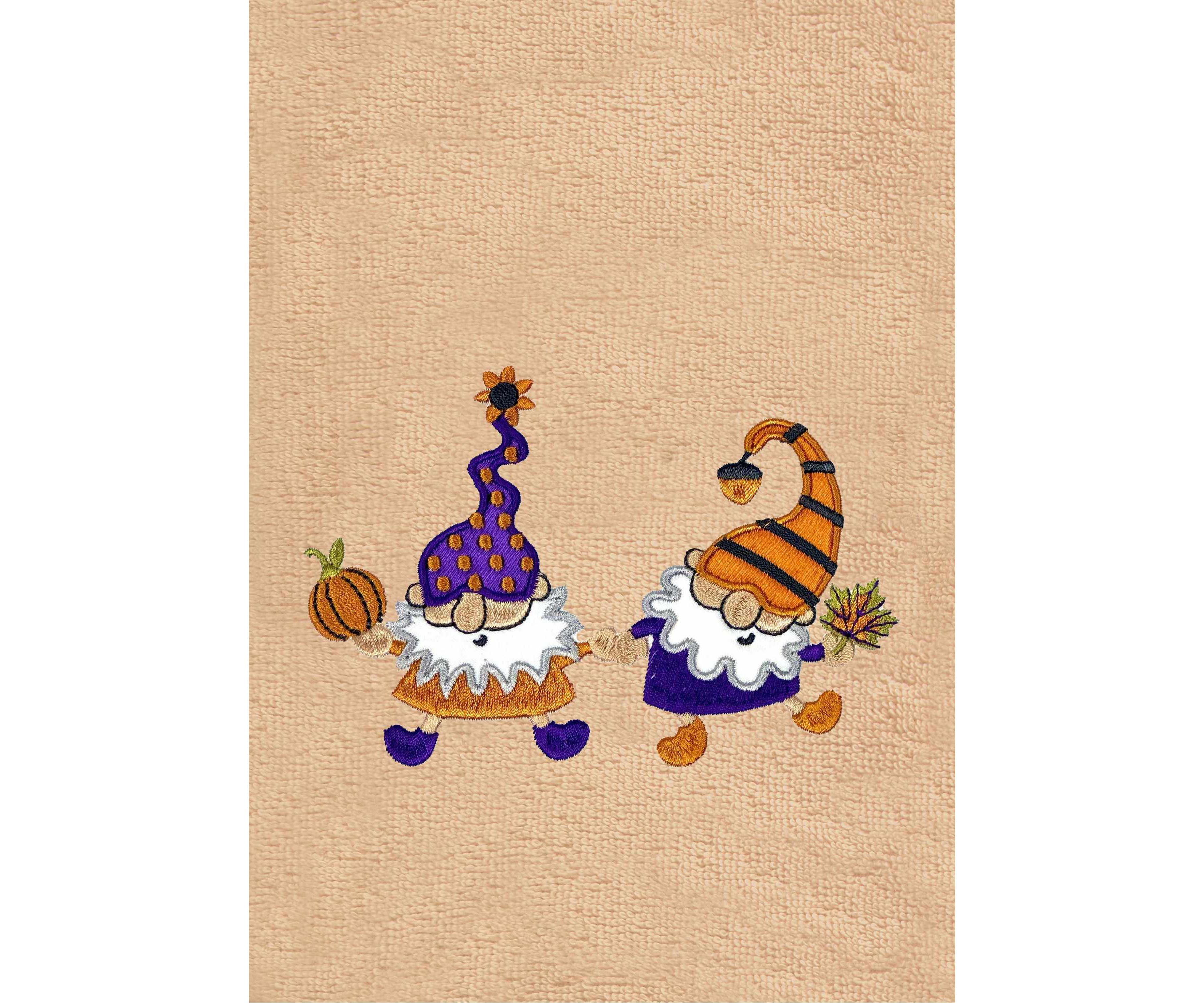 HALLOWEEN GNOMES Hand Towels Set of 2