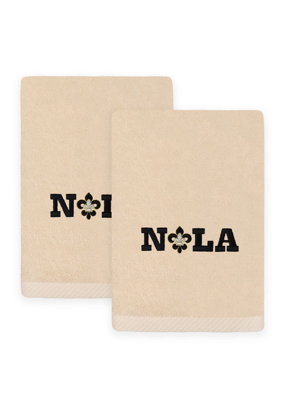 Mardi Gras NOLA Hand Towels Set of 2