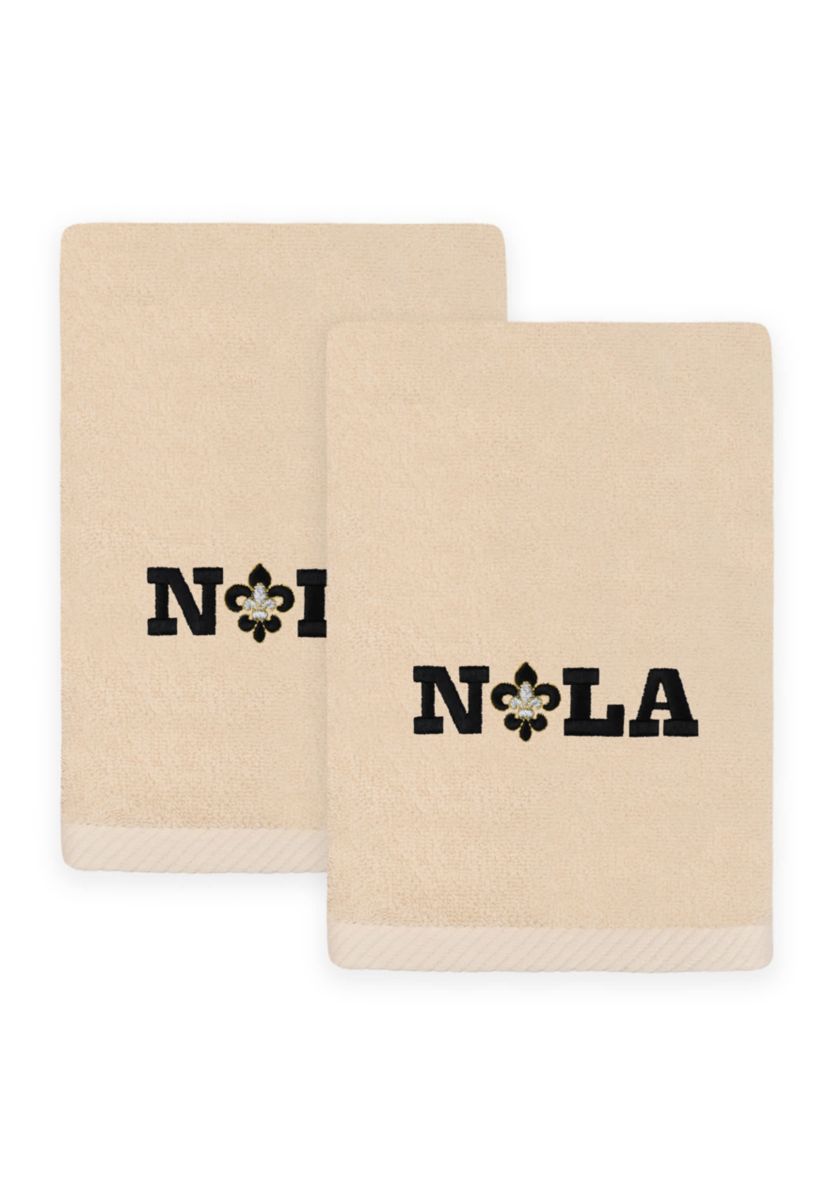 Mardi Gras NOLA Hand Towels Set of 2