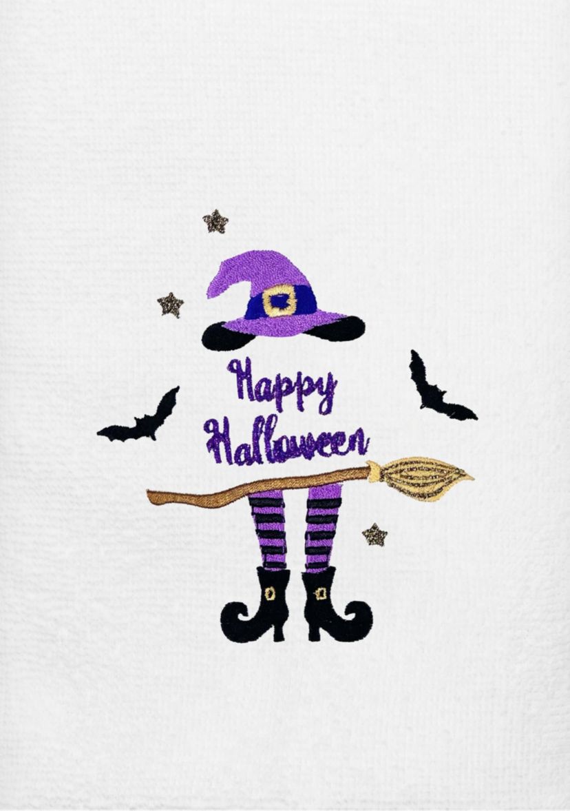HAT-BROOM-LEGS Hand Towels Set of 2