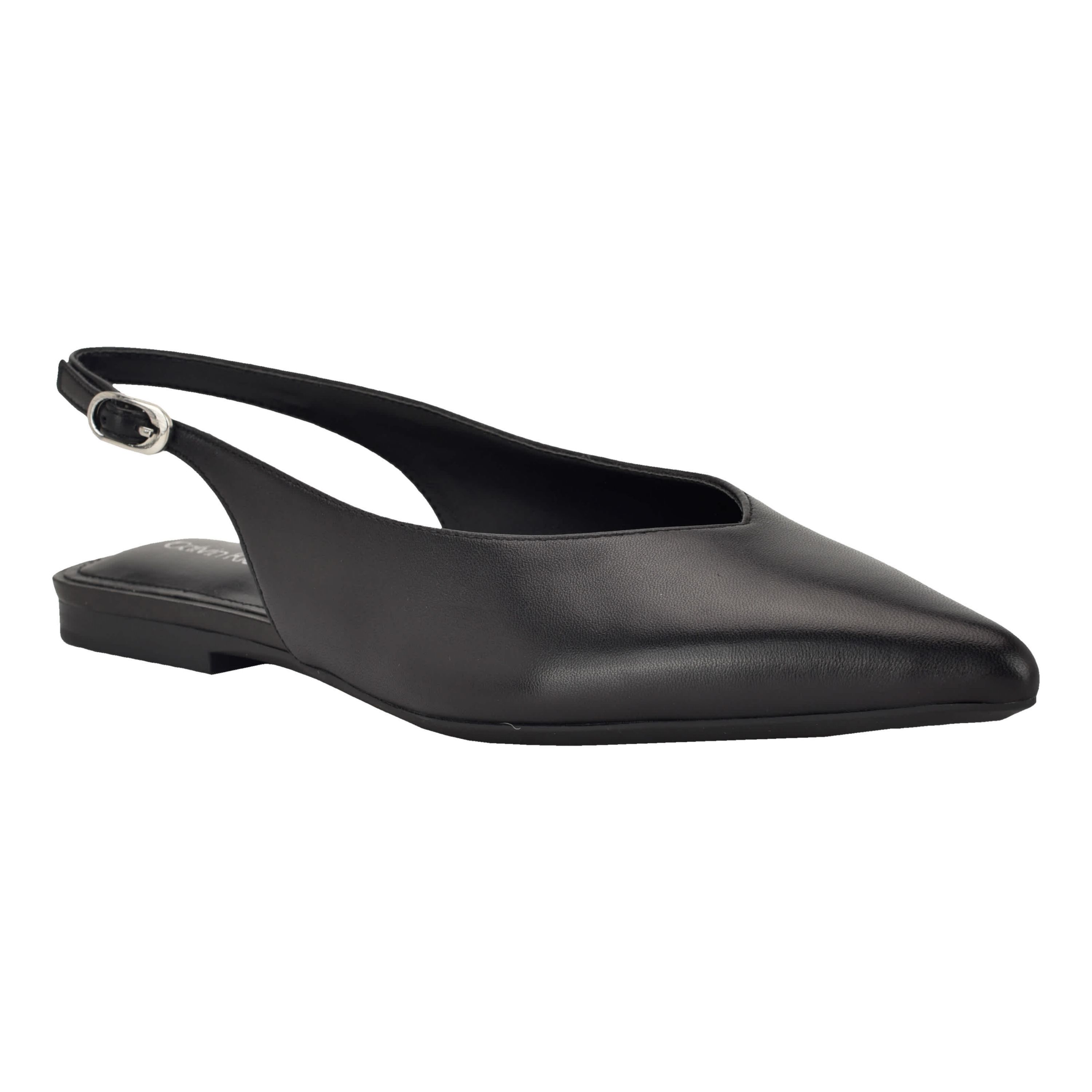 Galiana Pointy Toe Slingback Dress Flats