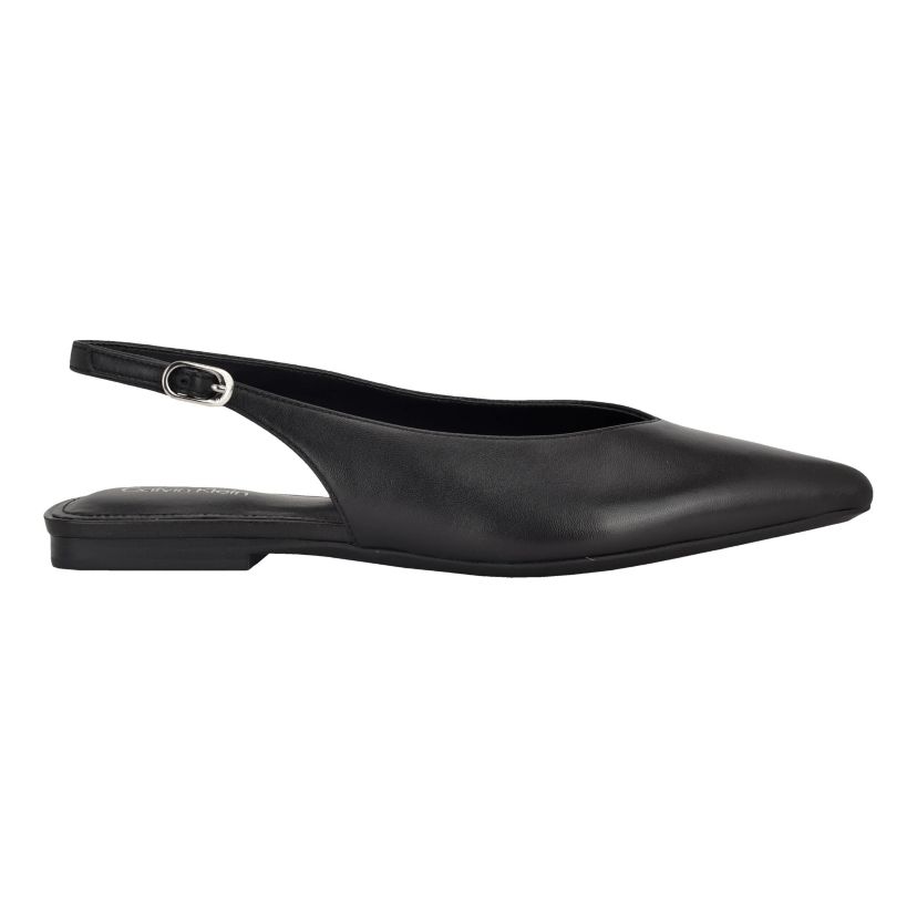 Galiana Pointy Toe Slingback Dress Flats