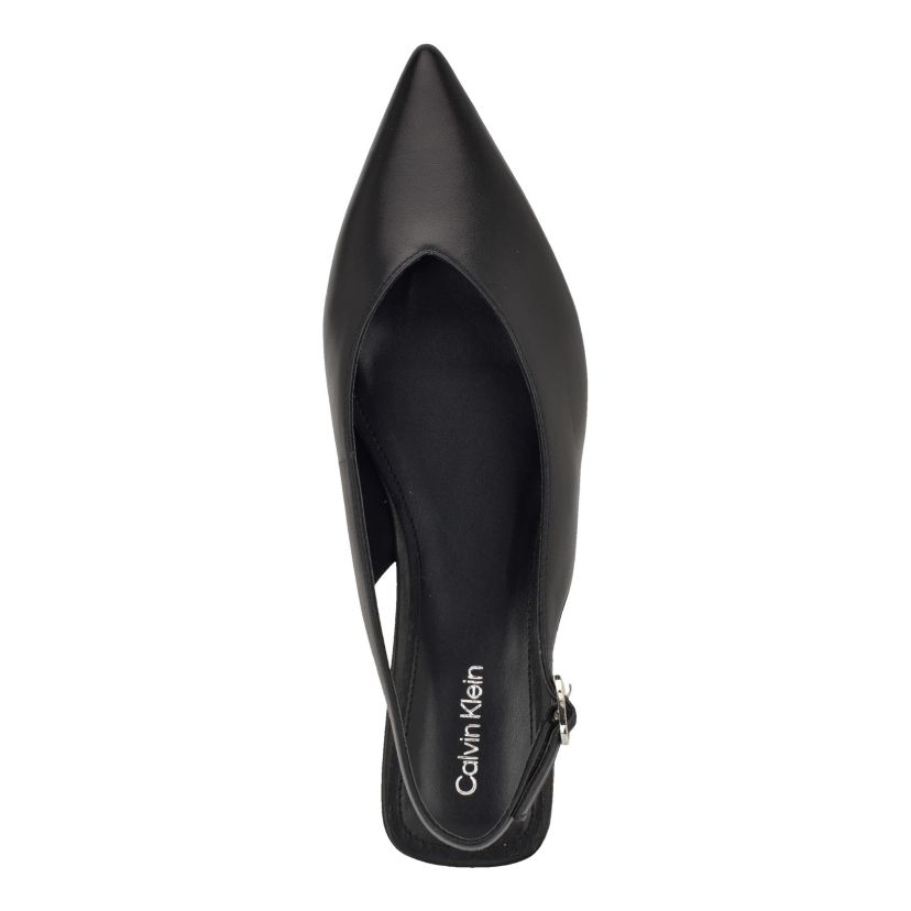 Galiana Pointy Toe Slingback Dress Flats