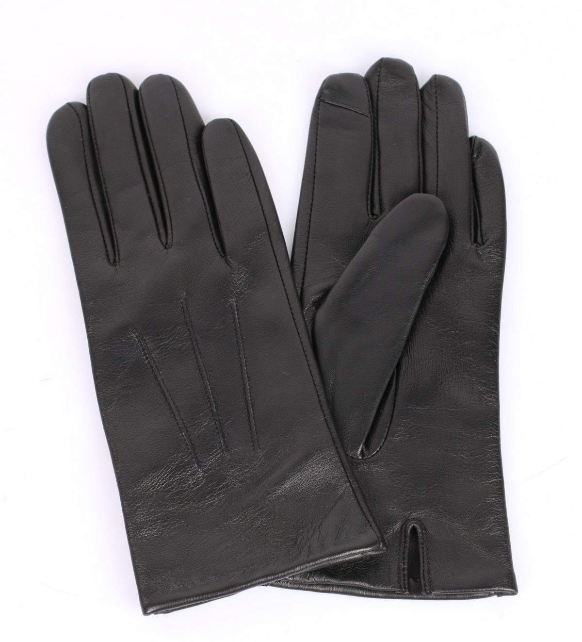 Womens Leather Touch Screen Gloves