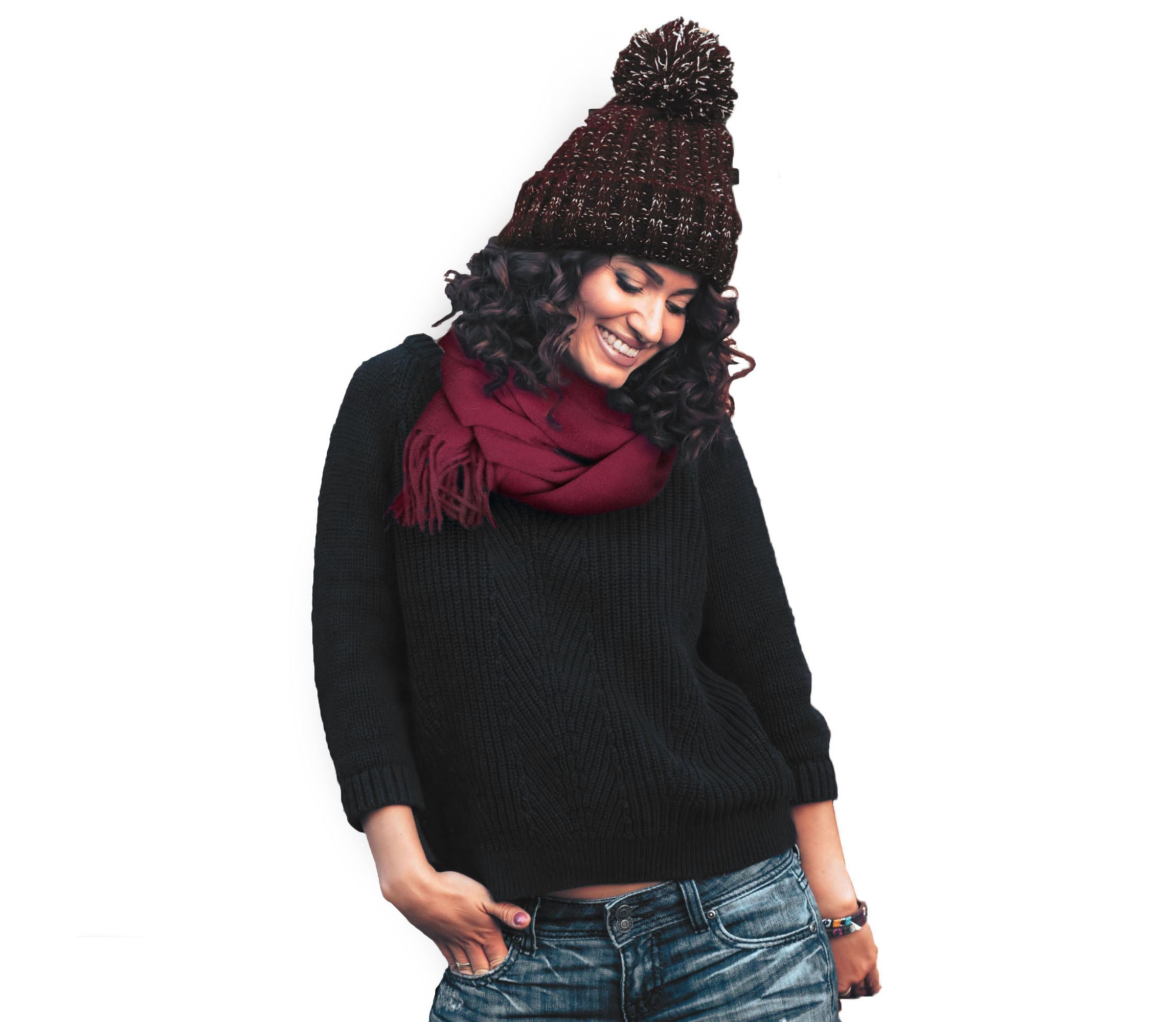 Classic Fringe Wool Scarf