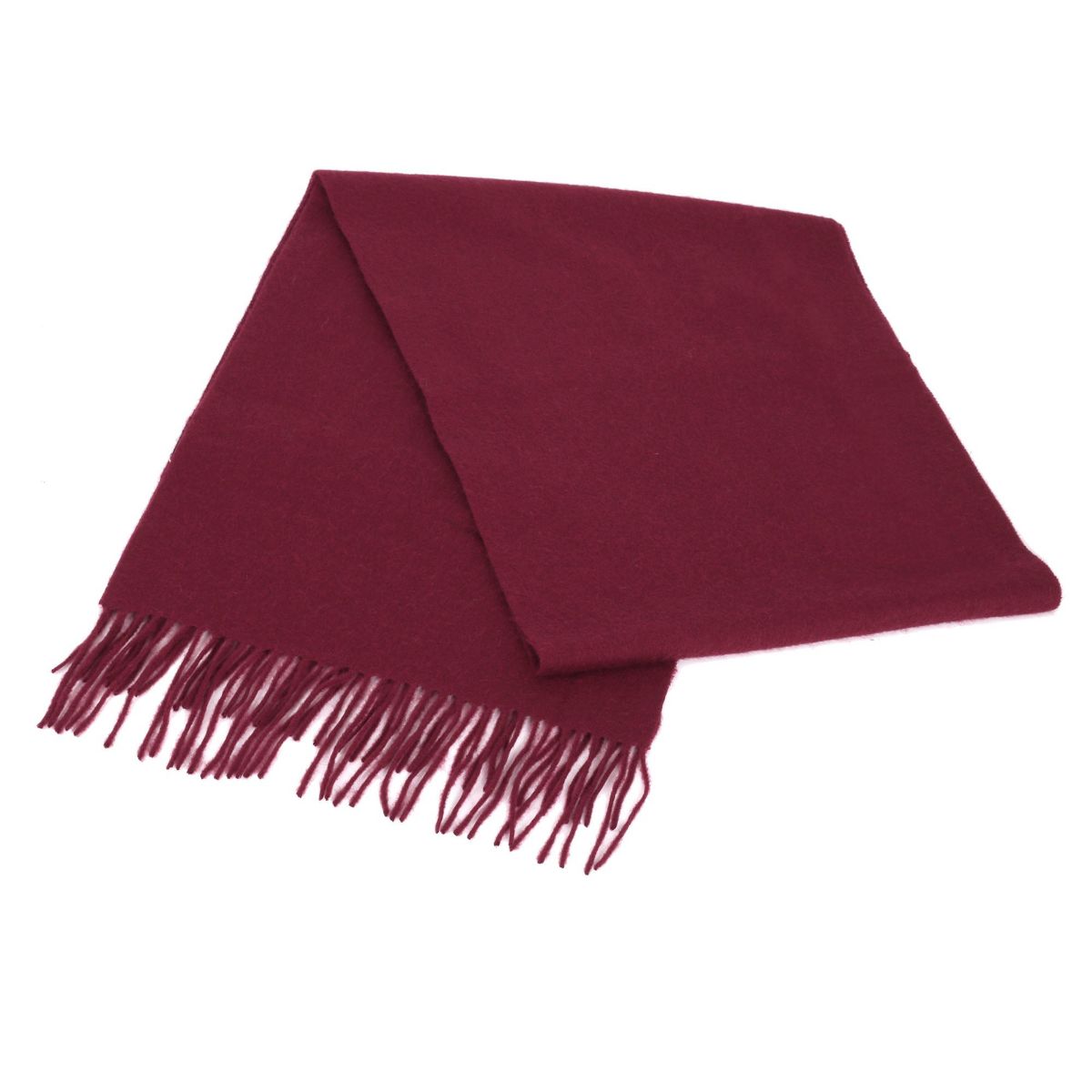 Classic Fringe Wool Scarf