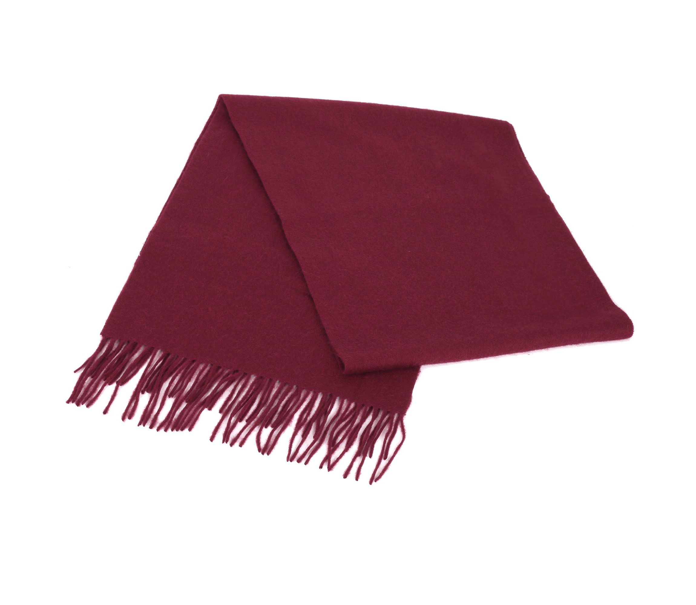 Classic Fringe Wool Scarf