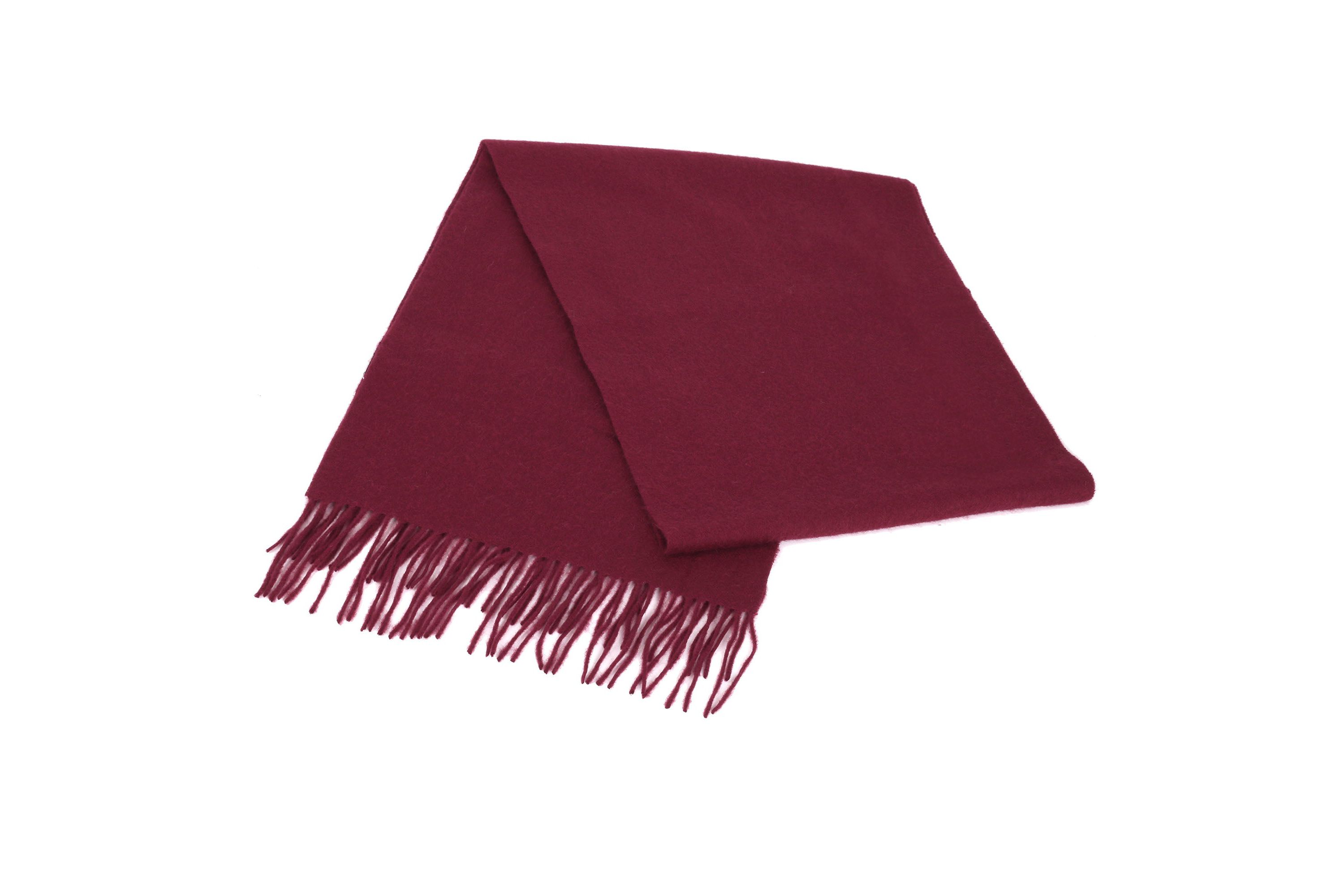 Classic Fringe Wool Scarf