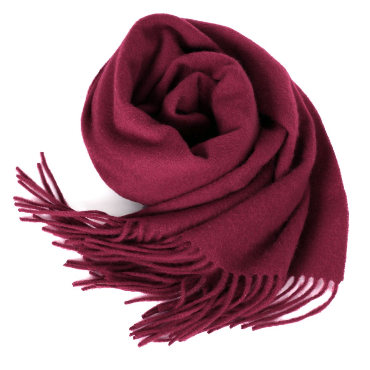Classic Fringe Wool Scarf