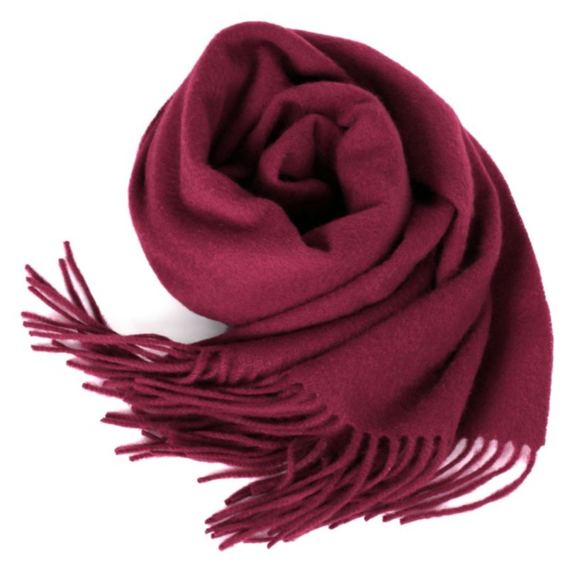 Classic Fringe Wool Scarf