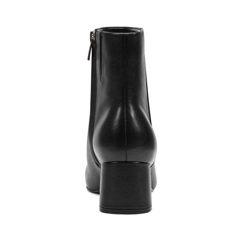 Oaklei Block Heel Square Toe Ankle Booties