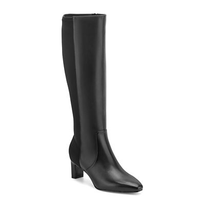 Rockport Women's Mabel Total Motion Dress Boots, Black, 7.5W