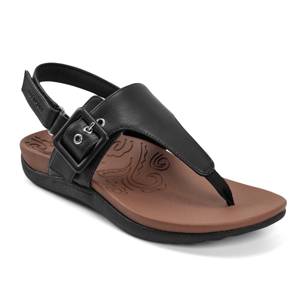 Rora Round Toe Slingback Casual Sandals