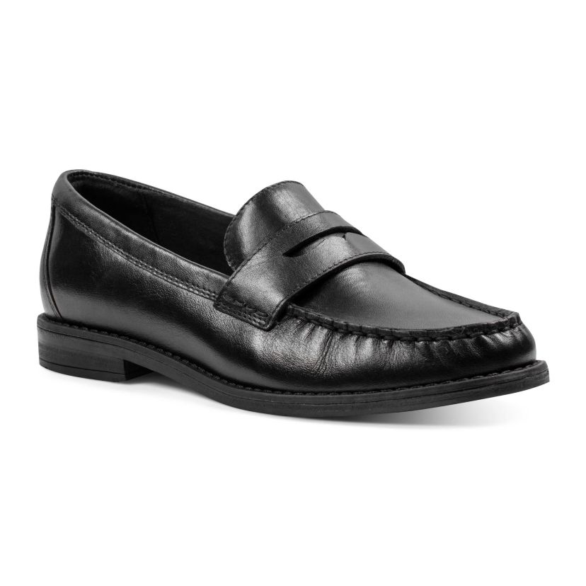 Weslin Slip-on Casual Moc Toe Penny Loafers