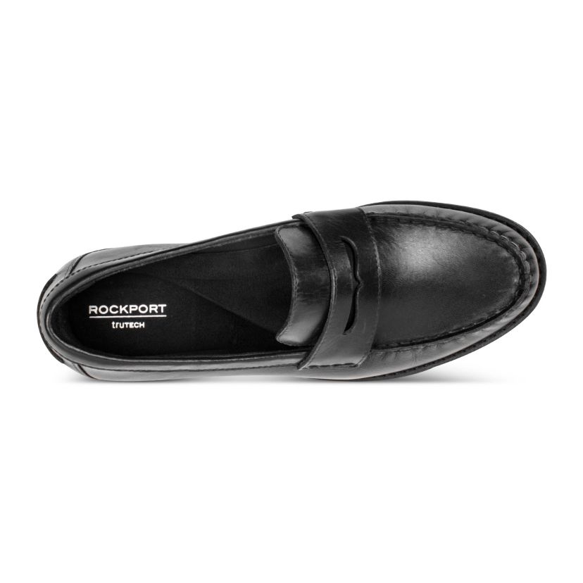 Weslin Slip-on Casual Moc Toe Penny Loafers