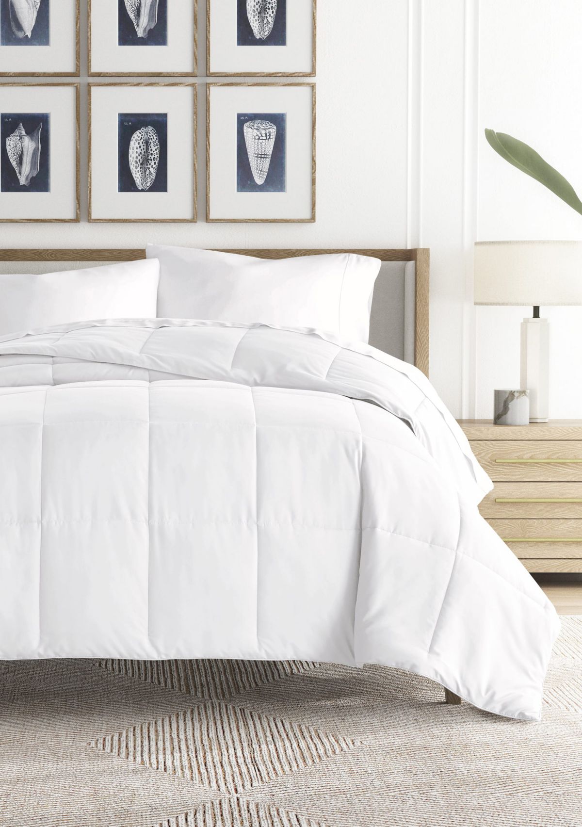 Ultra Soft Microfiber Down-Alternative White Duvet Insert